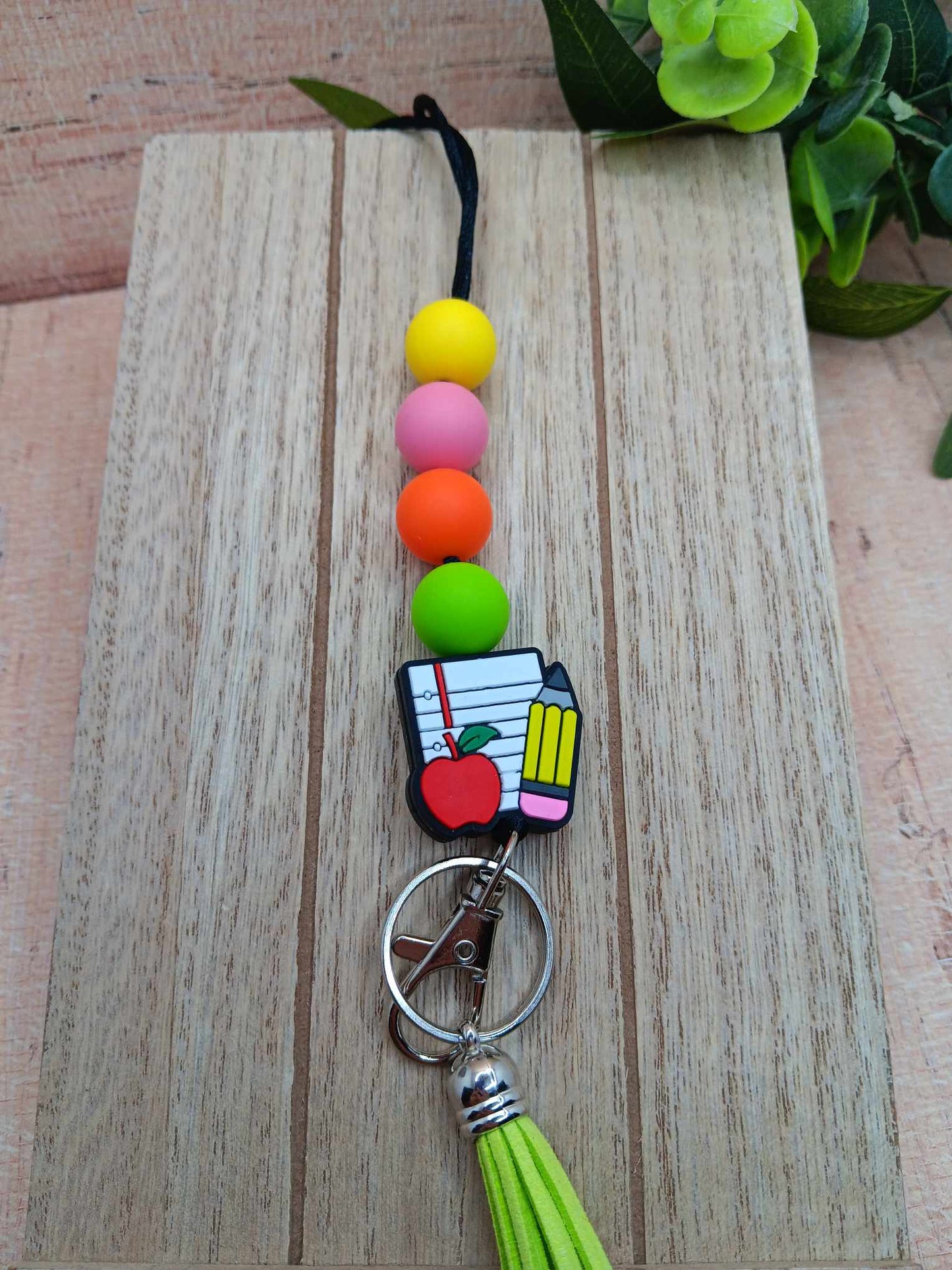 Notebook Beaded Lanyard