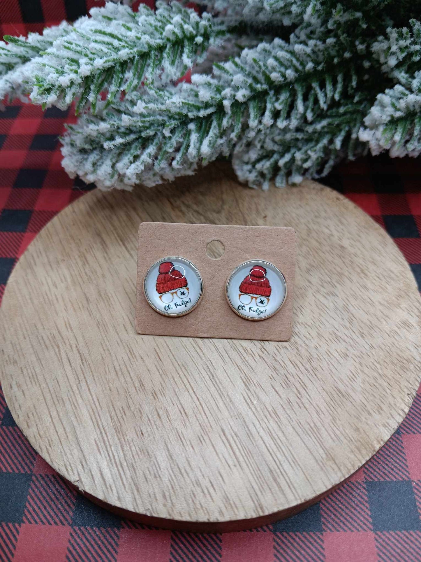 OH Fudge Earrings