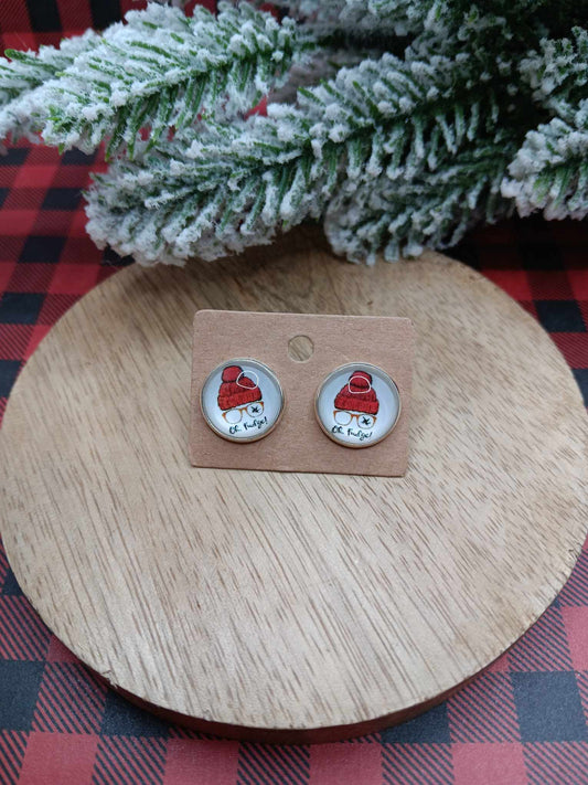 OH Fudge Earrings