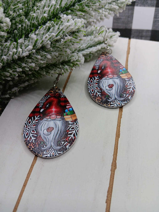 Acrylic Gnome Earrings