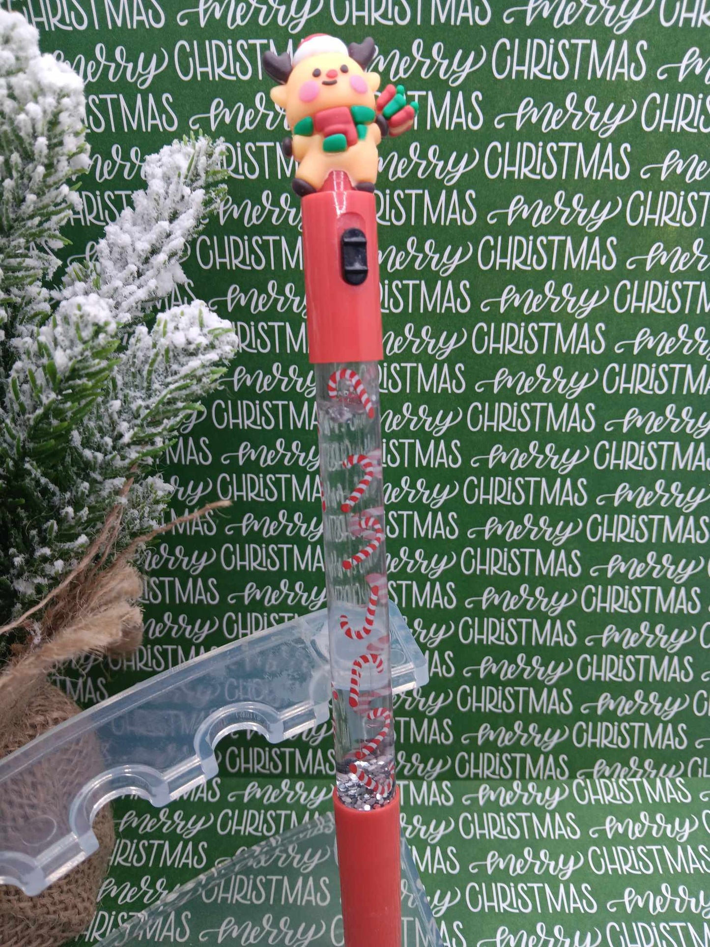 Reindeer Light up Pen