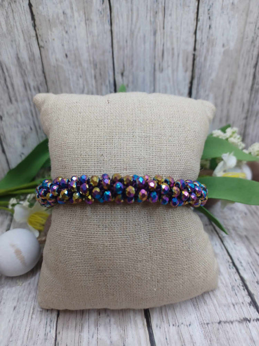 Oil Spill Style Braclet