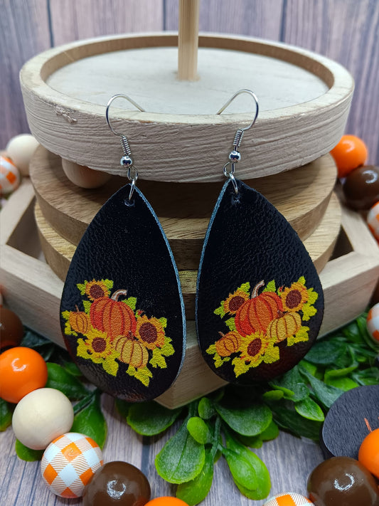 Fall Patterned Earrings