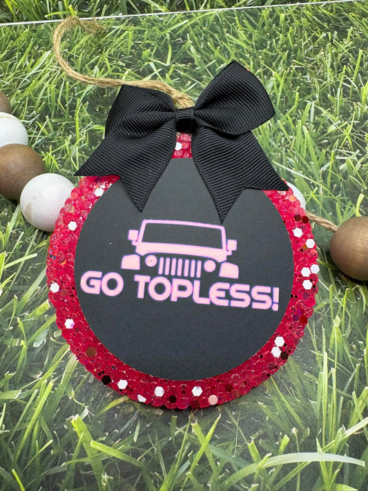 Go Top less Freshie - Scented in Plumeria