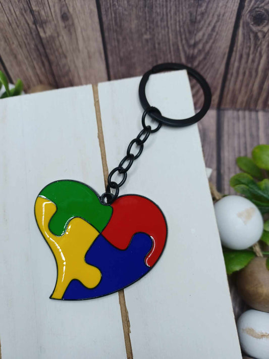 Autism Awareness Keychain