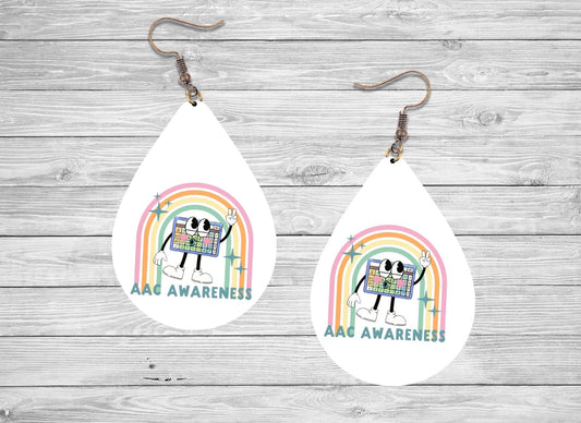 AAC Awareness Teacher Earrings