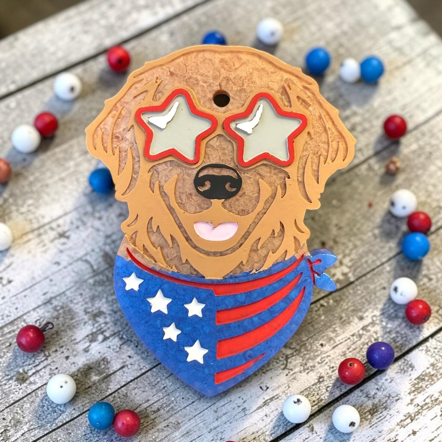 PREORDER - Golden Girl Americana Freshie