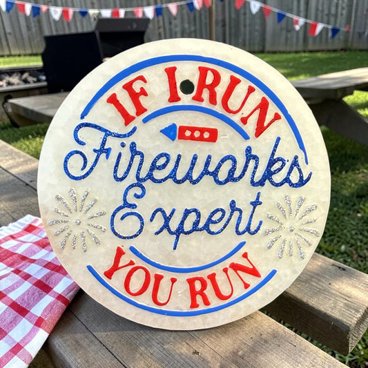 PREORDER - Fireworks Expert Americana Freshie