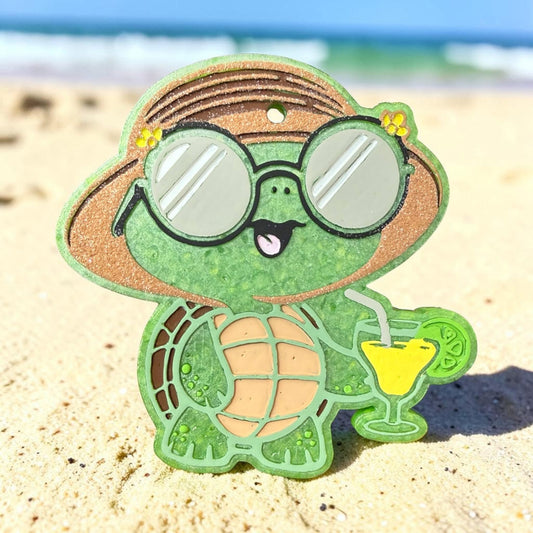 PREORDER - On Turtle Time Freshie