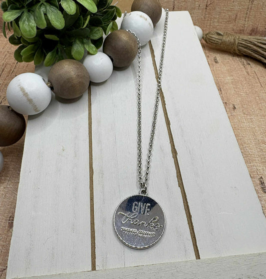 Give Thanks Necklace
