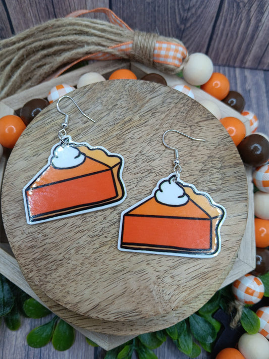 Pumpkin Pie Earrings