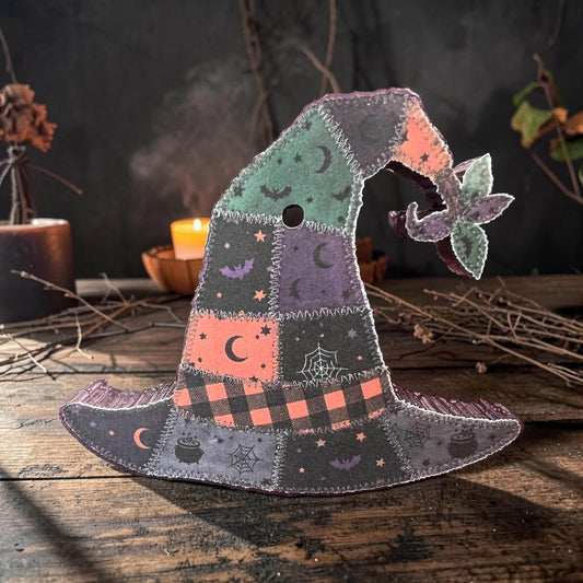 PREORDER - Witch Hat Patchwork Freshie