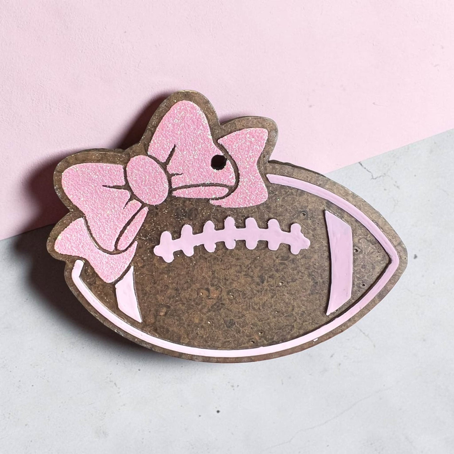 INSTOCK - Pink Football Freshie Scented in Butt Naked