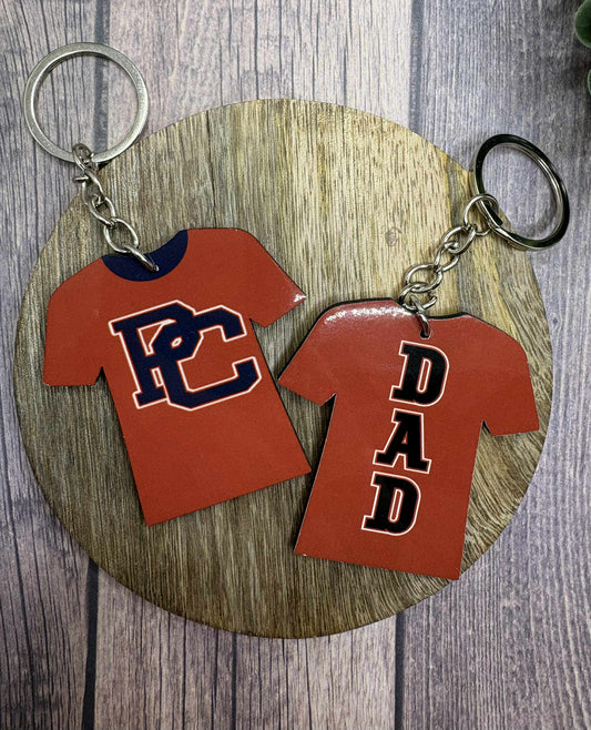 Paulding County High School Keychain - DAD