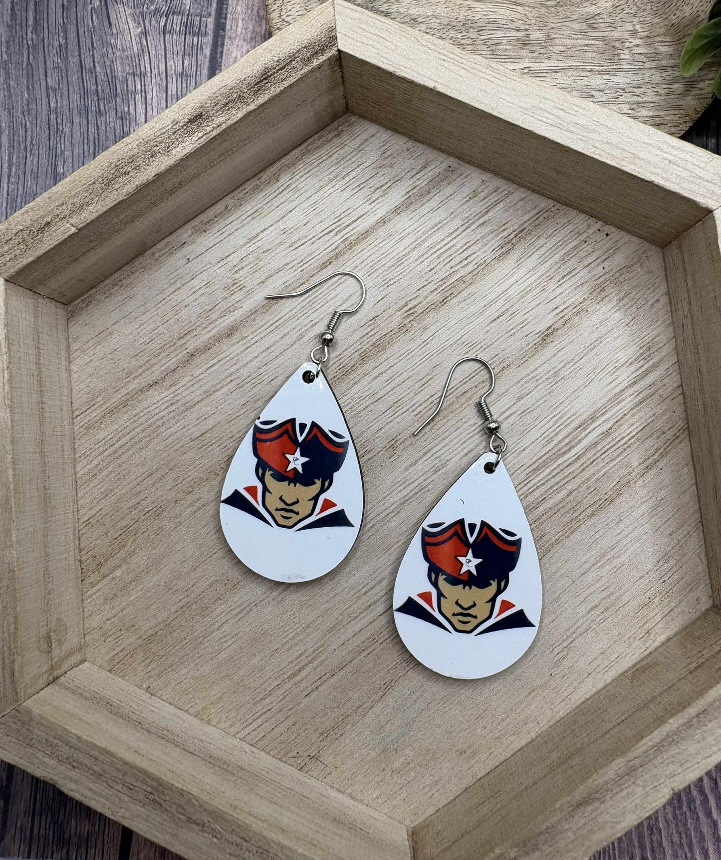 Paulding County Patriots Earrings