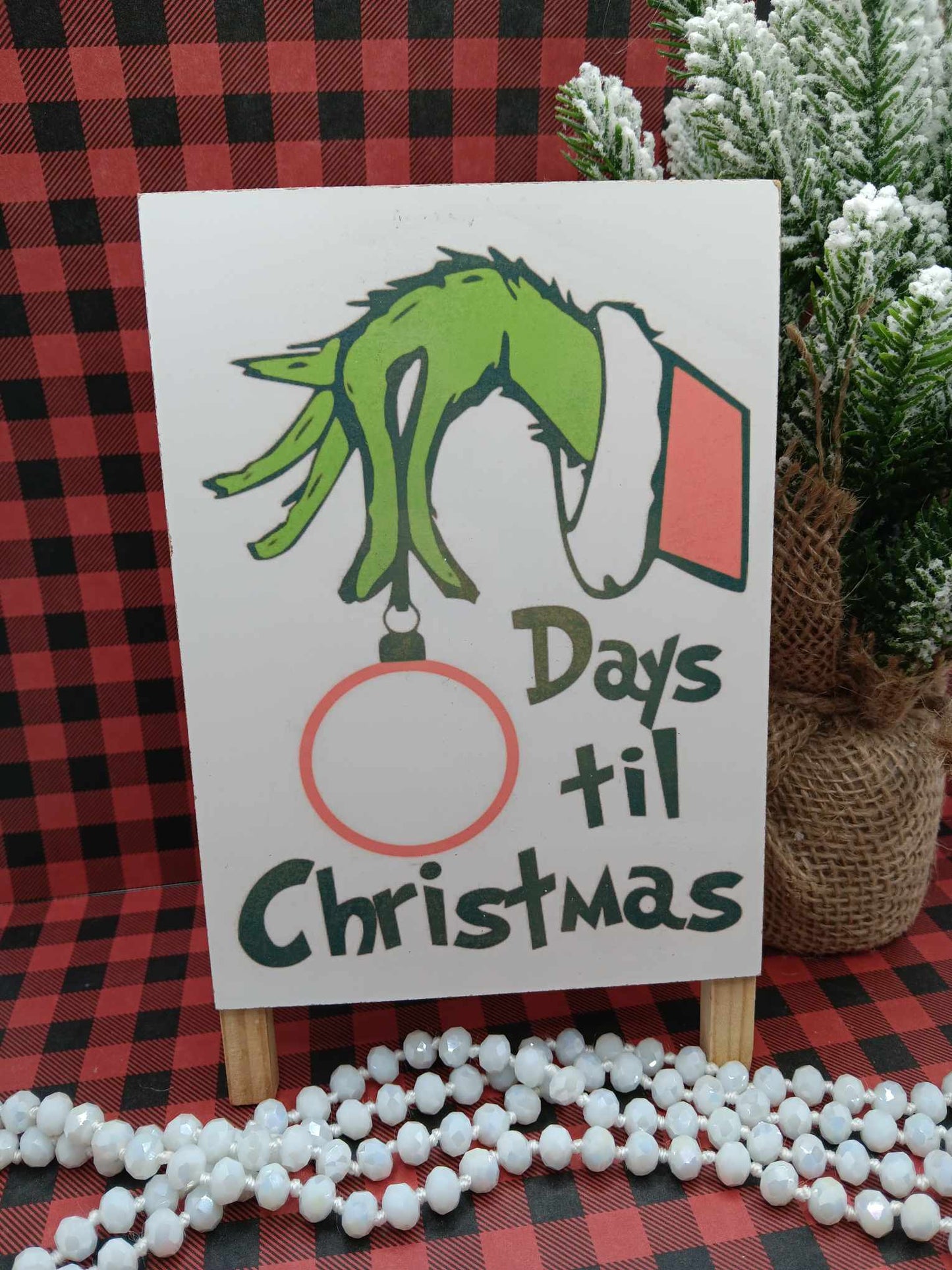 Countdown to Christmas Sign