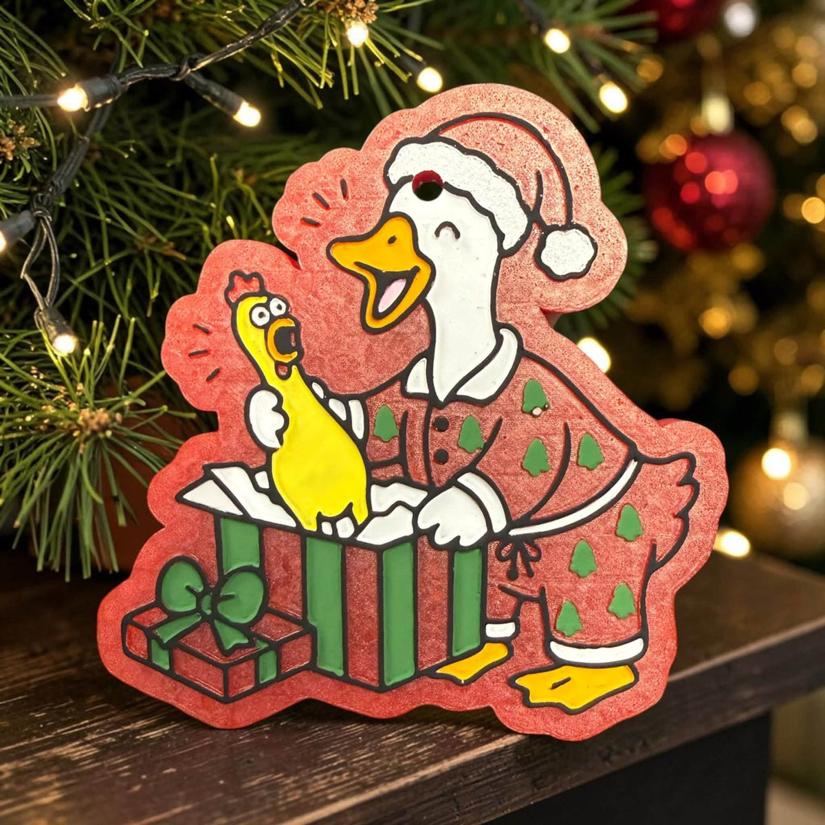 PREORDER - Christmas Goose Freshie