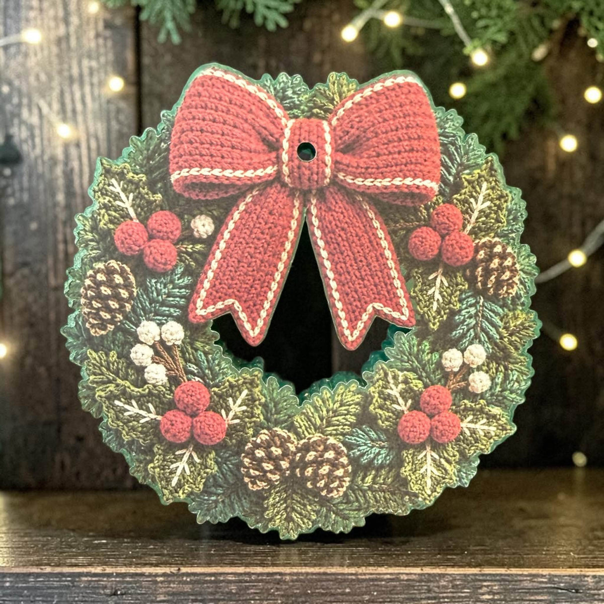 PREORDER - Holiday Wreath Freshie