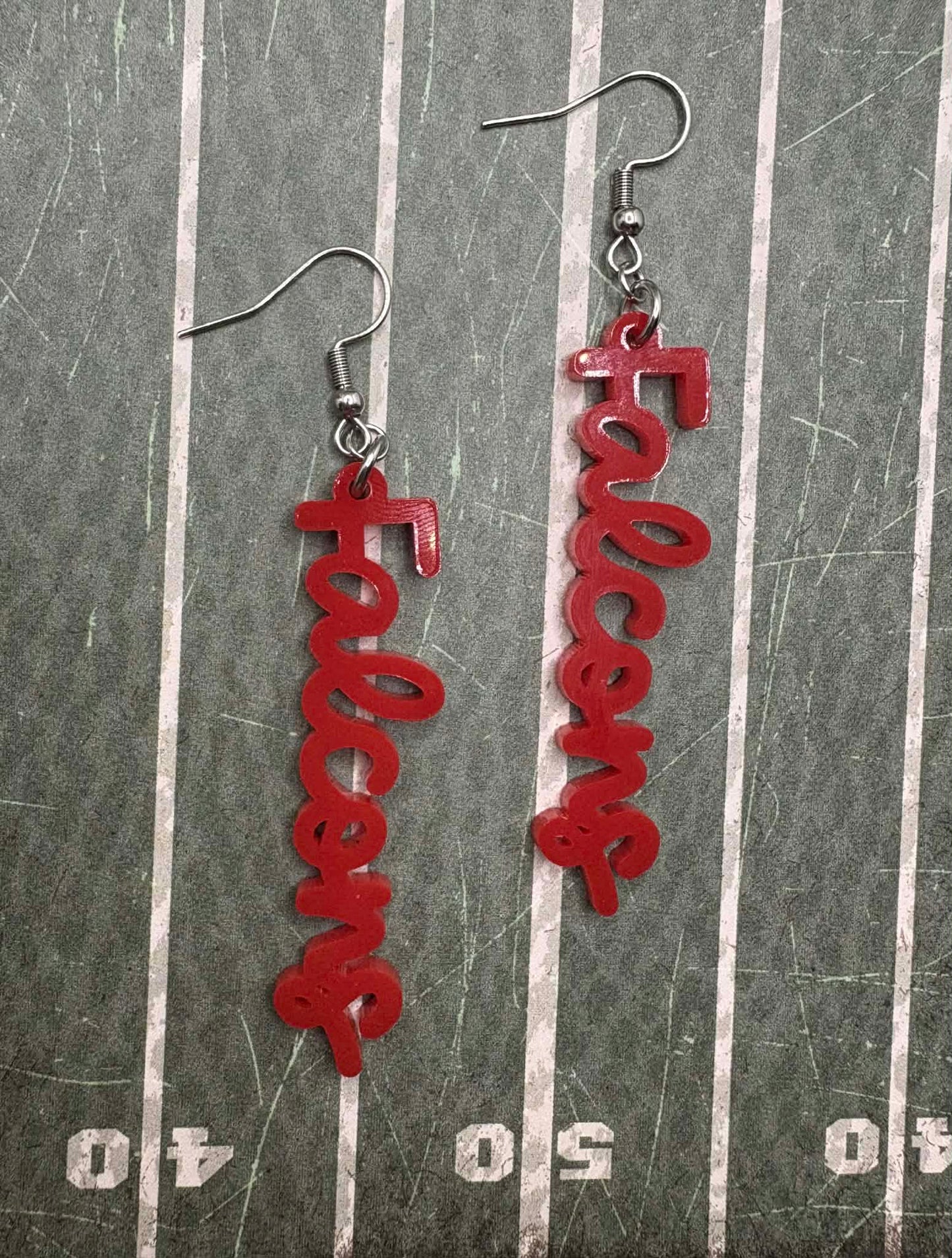Falcons Earrings