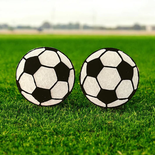 INSTOCK - Soccer Vent Clip Freshies - Scented in Fresh LInen