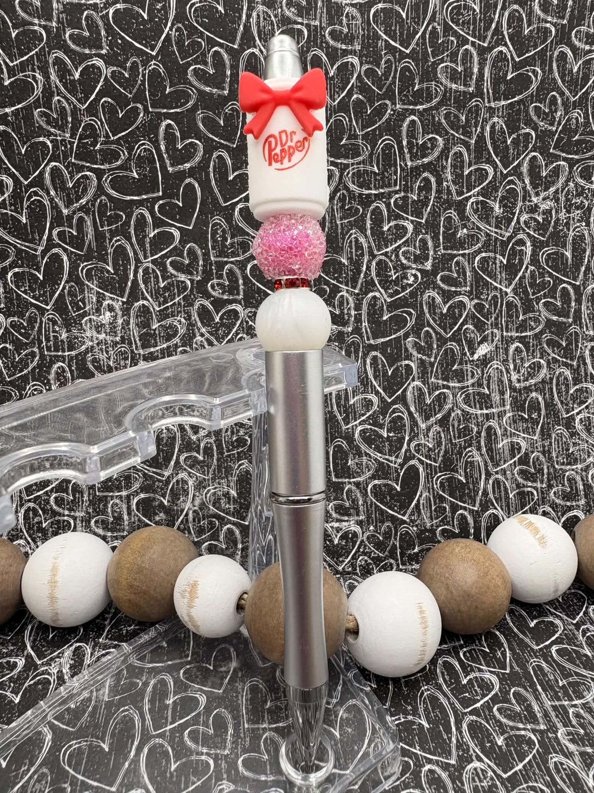 Cola Themed Beaded Ink Pen