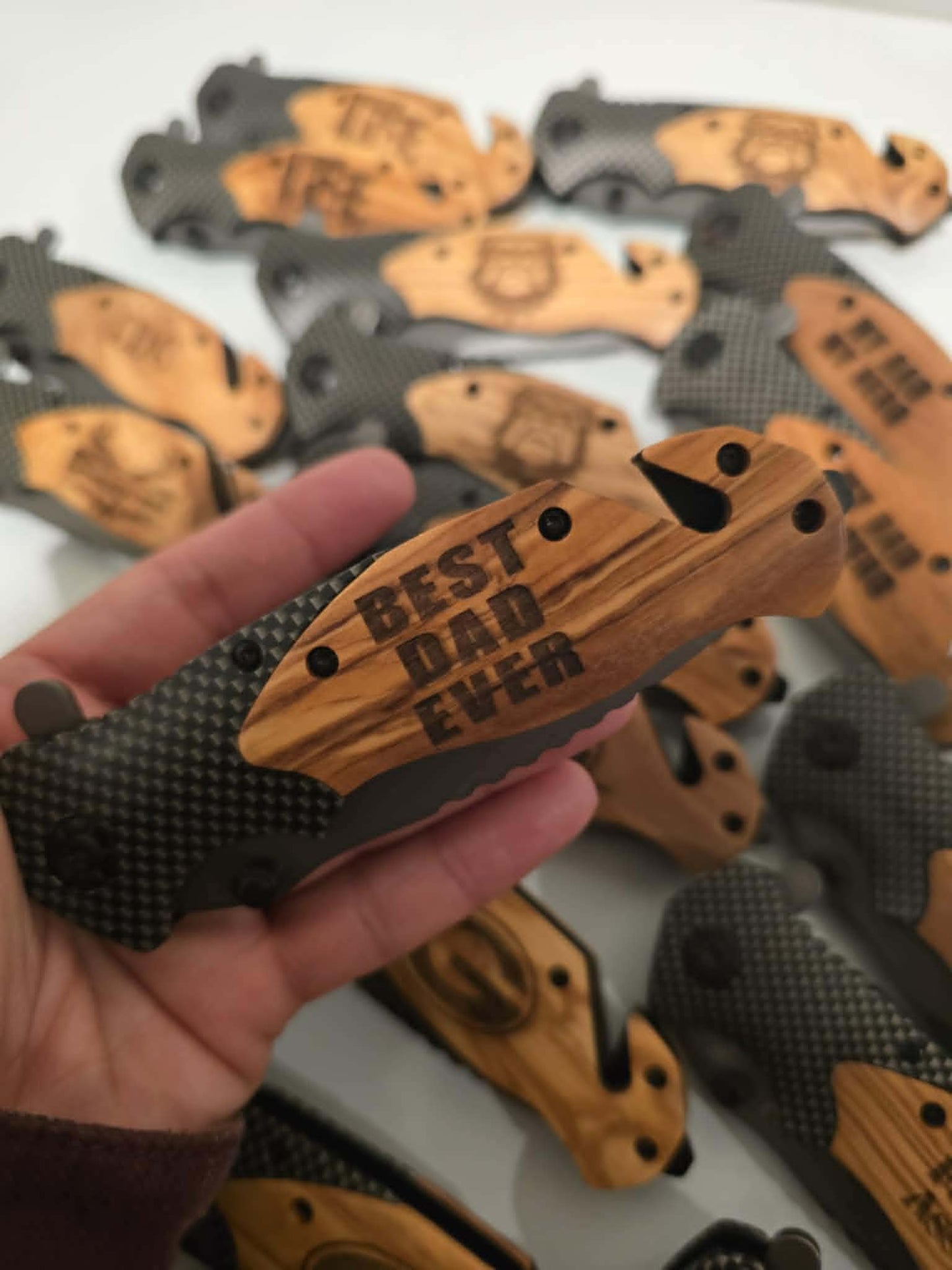 Best Dad Ever Utility Knife