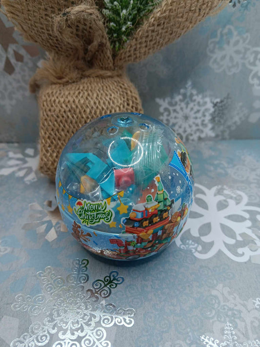 Christmas Building Block Set - Blue