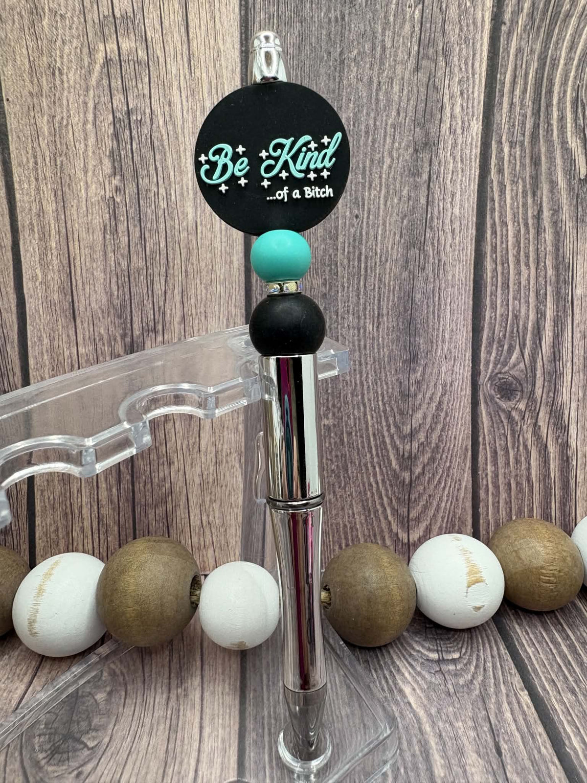 Be Kind of a B Snarky Beaded Ink Pen