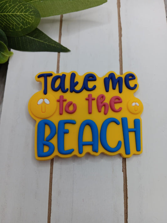 Take me to the Beach Bag Charm