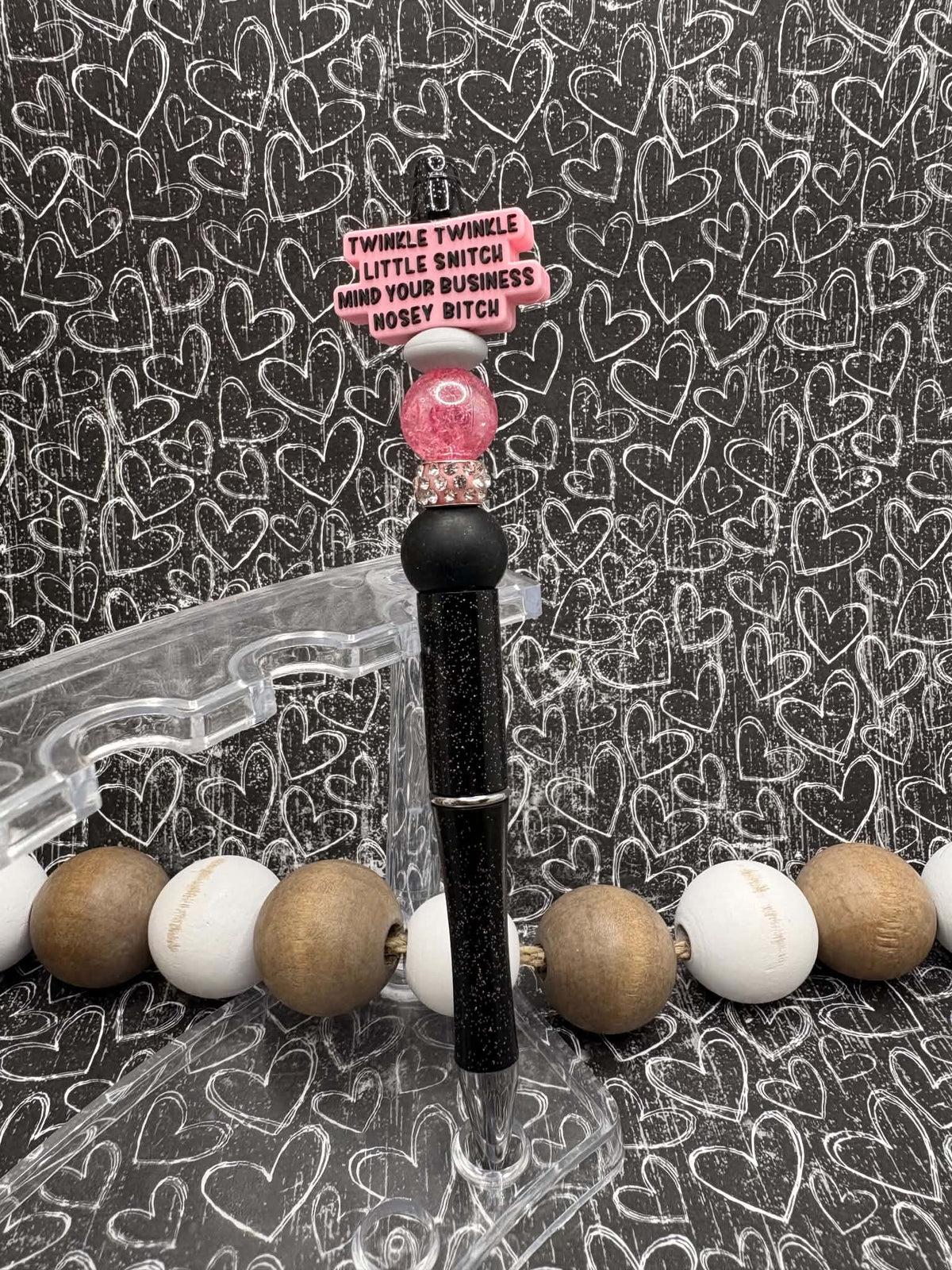 Twinkle Twinkle Little Snitch Beaded Ink Pen