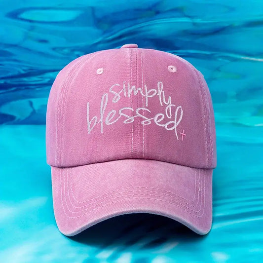 Pink Simply Blessed Hat