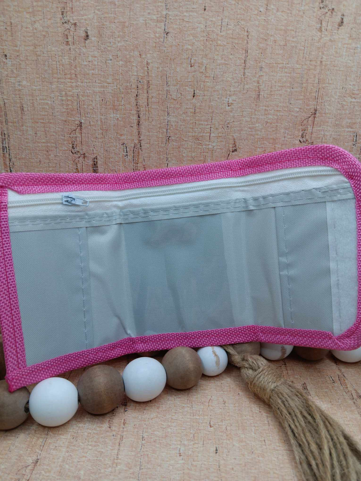 Pink Doll Themed Wallet  - Cartoon Pink