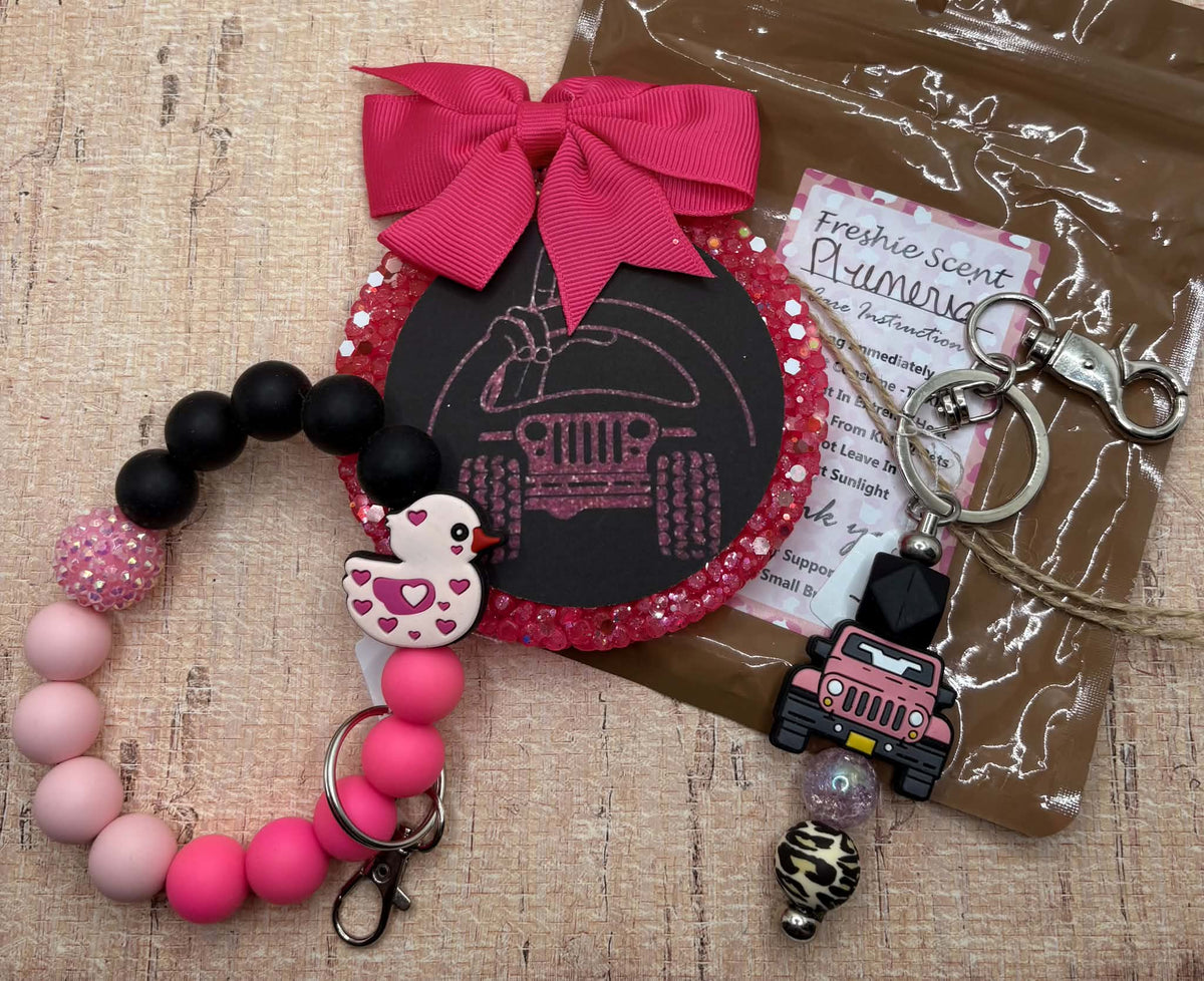 Hot Pink Jeep Gift Set