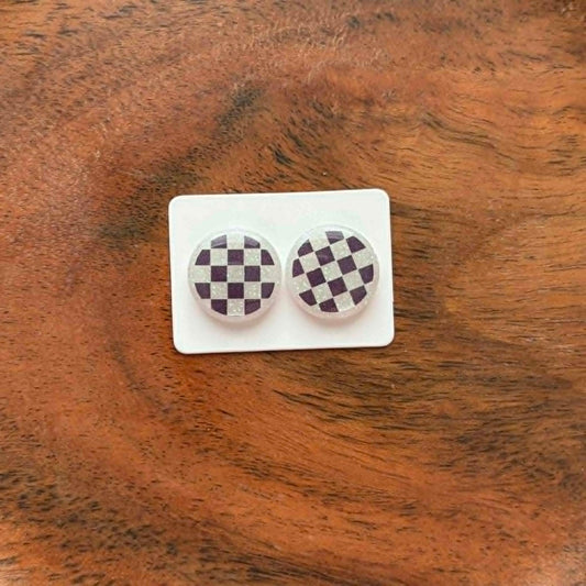 Racing Themed Earrings