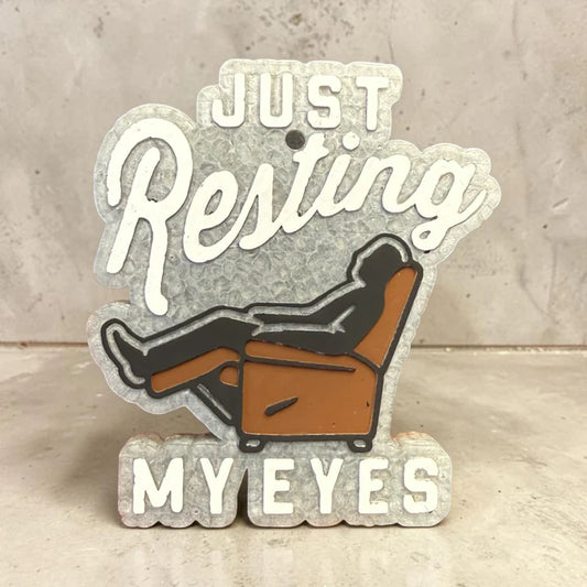 INSTOCK - Just Resting Freshie - Scented in Fresh Linen