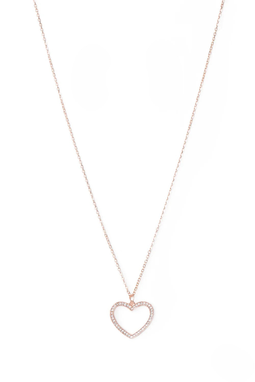 Rose Gold Heart Necklace