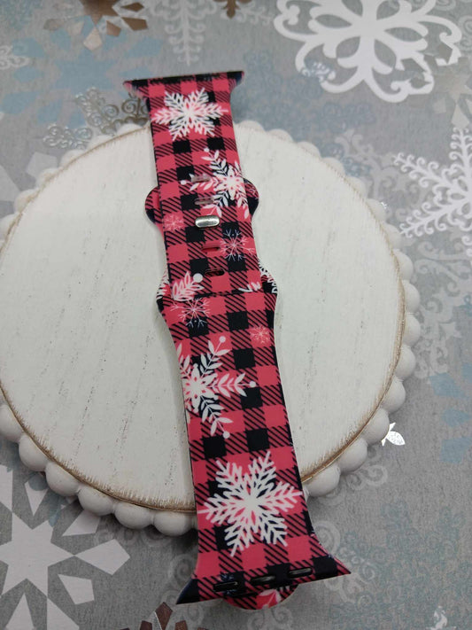 Buffalo Plaid Watch Band Accessory - 42/44/45/49
