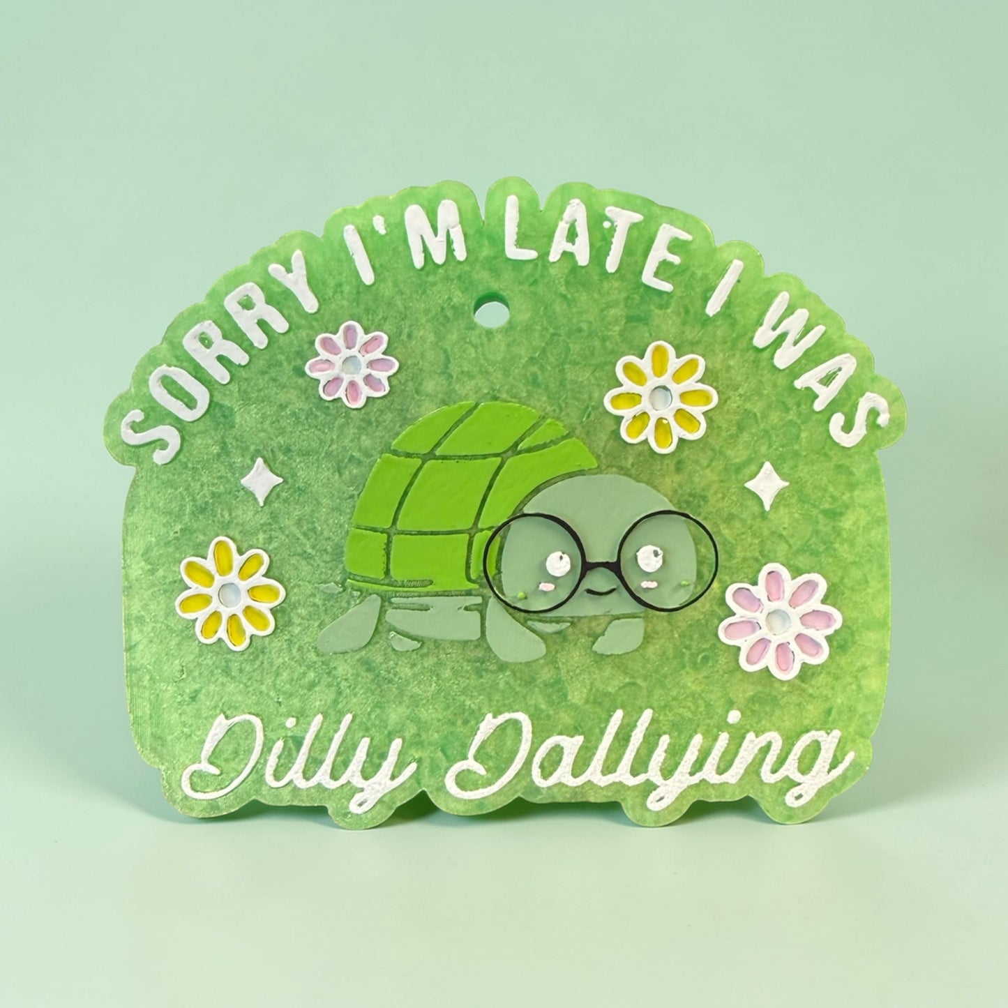 INSTOCK - Sorry I'm Late, I was Dilly Dallying Freshie Scented in Volcano