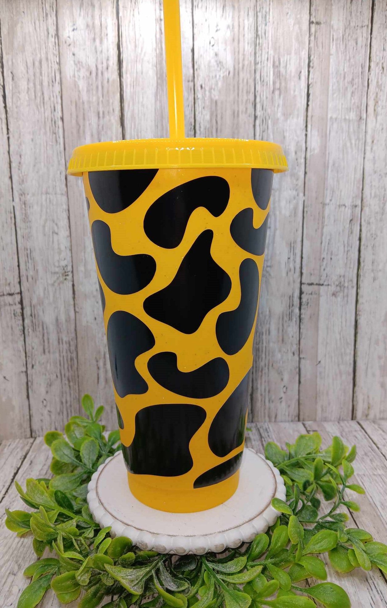 Cow Print Cup