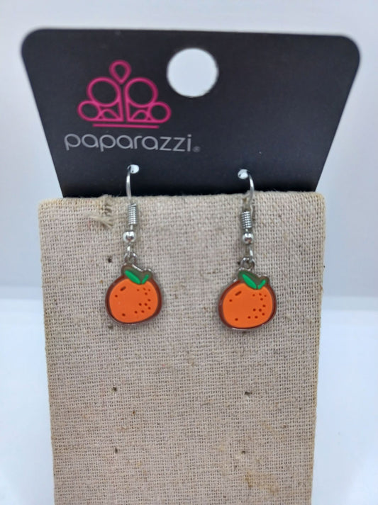 Orange Earrings