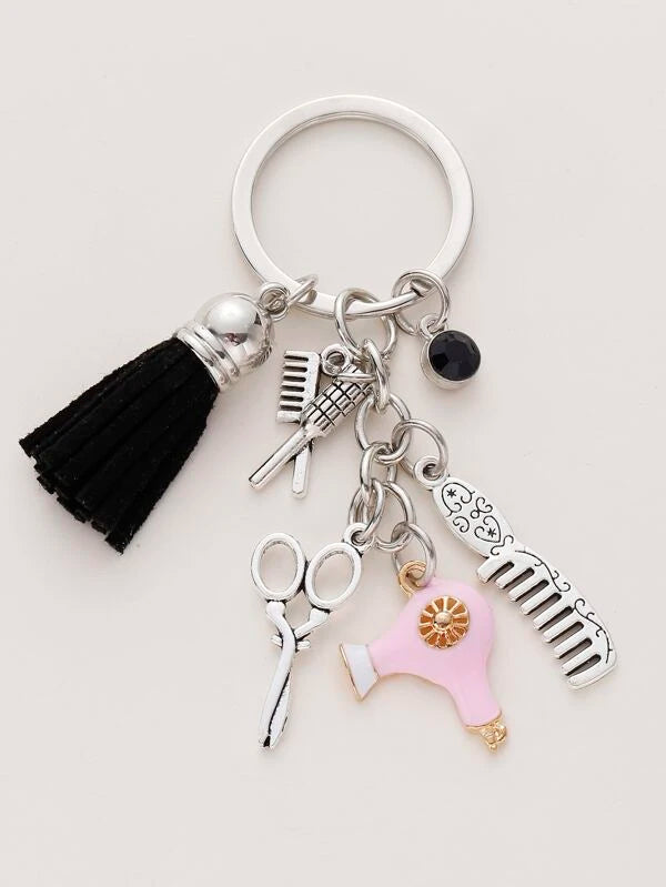 Cosmetology Keychain (Avail in 2 colors)