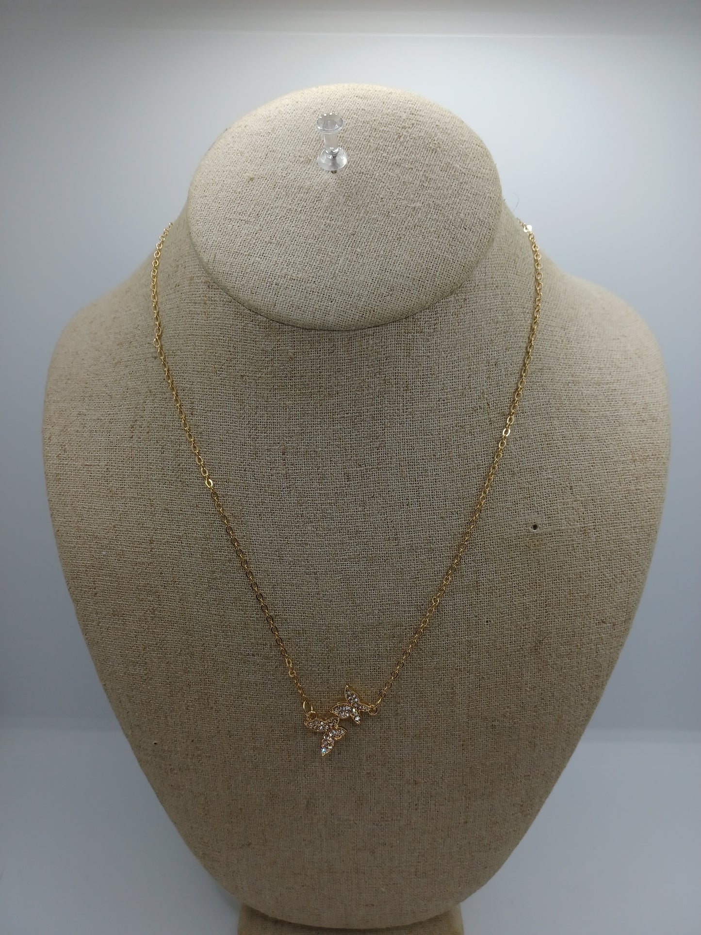 Butterfly Cluster Necklace