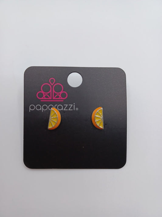 Orange Earrings