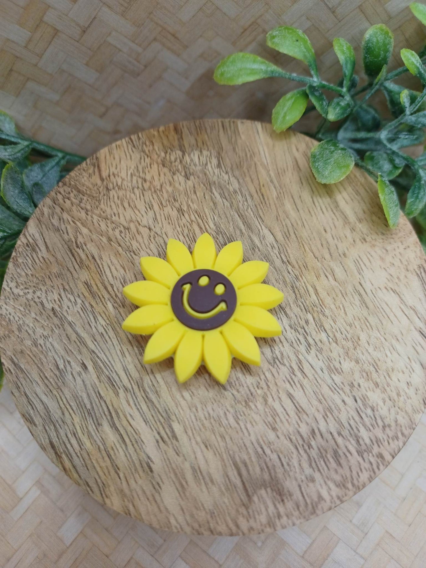 Sunflower w/ a Smile Shoe Charm Accessory