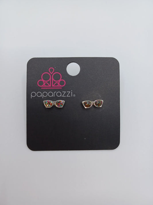 Multicolored Glitter Sunglasses Earrings