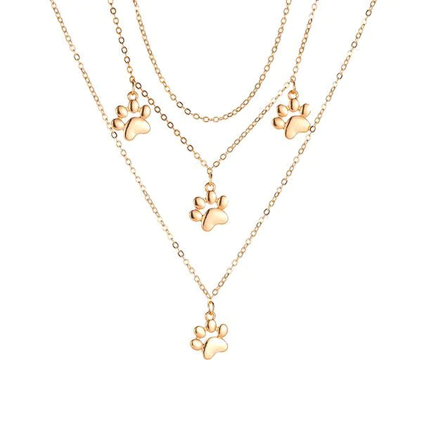Paw Print Necklace