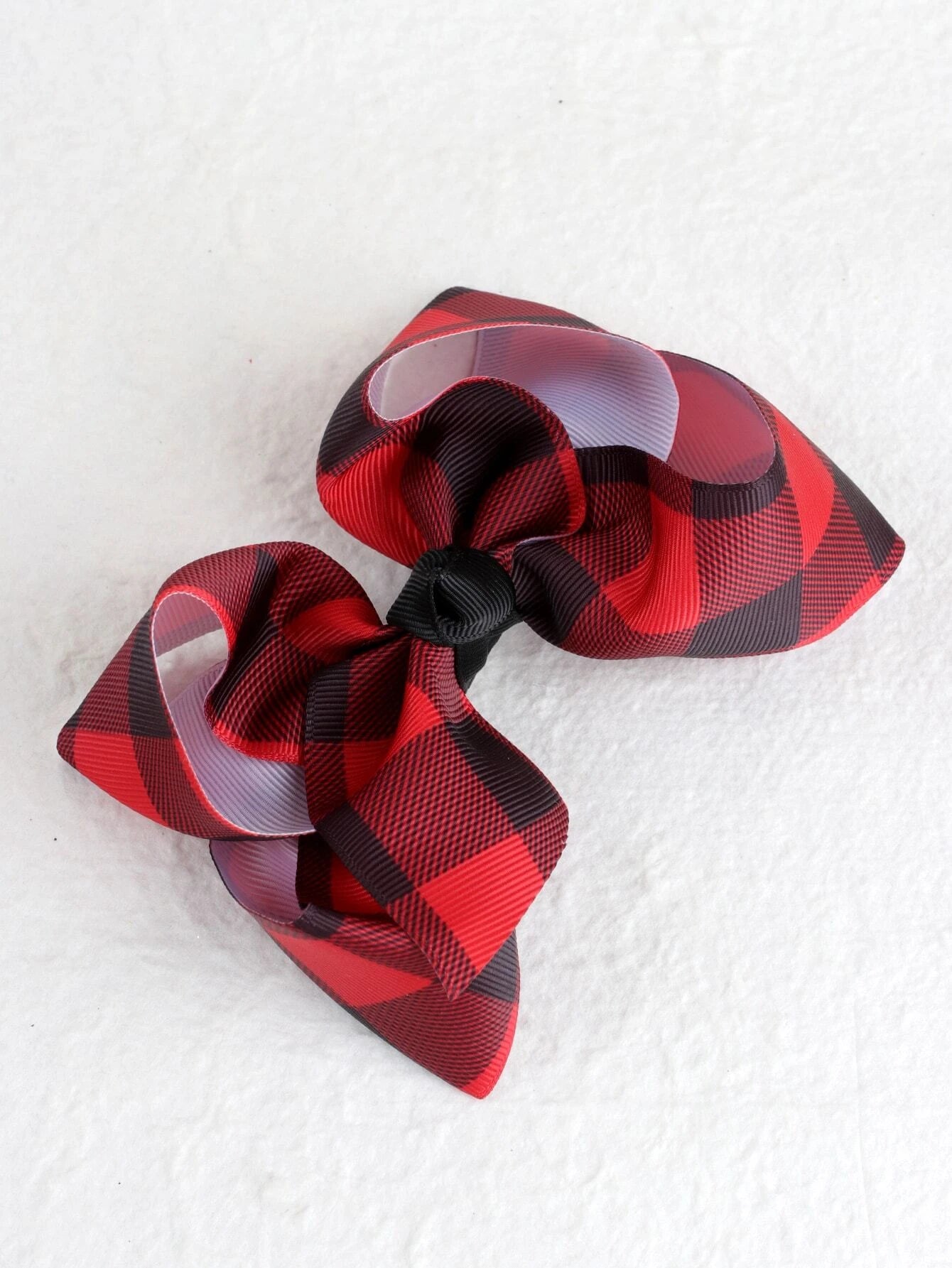 Red Buffalo Plaid Hair Accessory