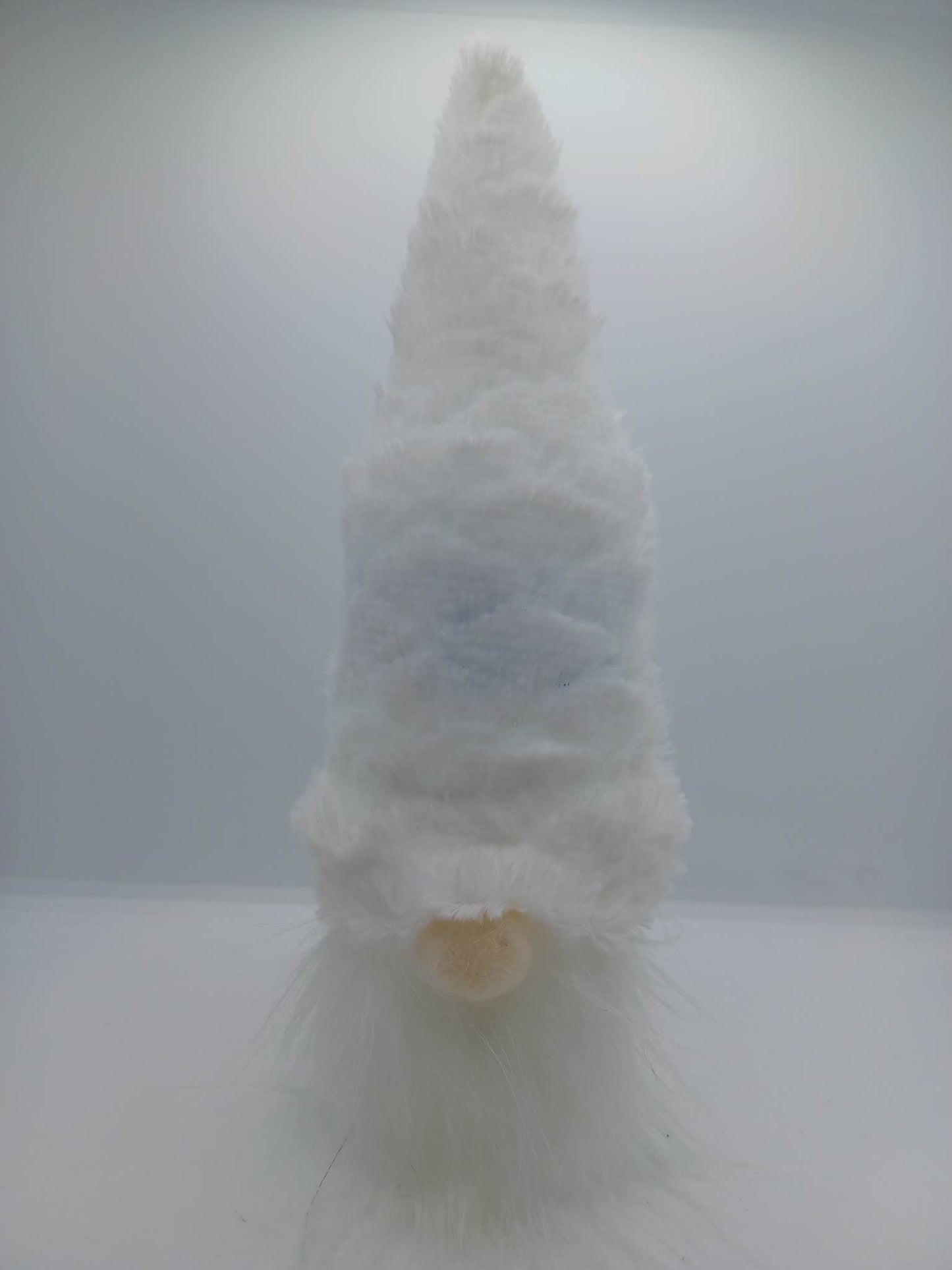 White Ghome Wine Bottle Topper Decor