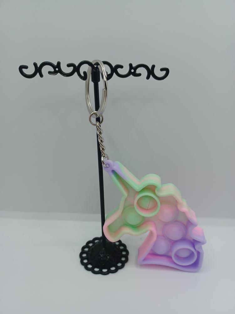 Pastel Unicorn Keychain Pop-It