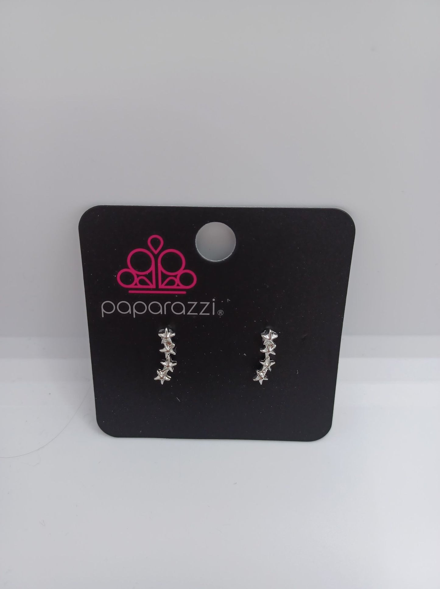 Silver Star Earrings